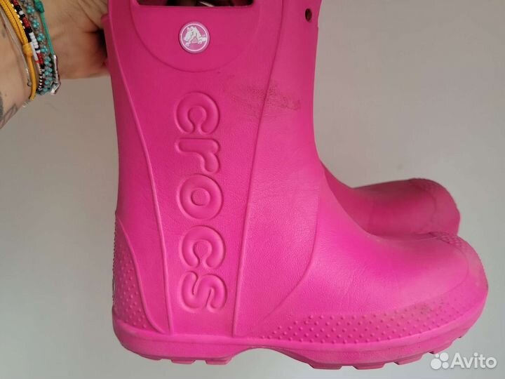 Резиновые сапоги crocs с12