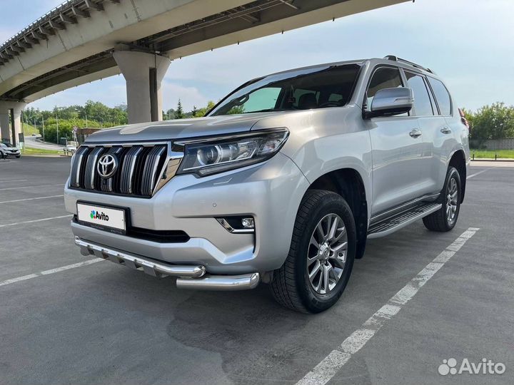 Toyota Land Cruiser Prado 2.8 AT, 2018, 80 000 км