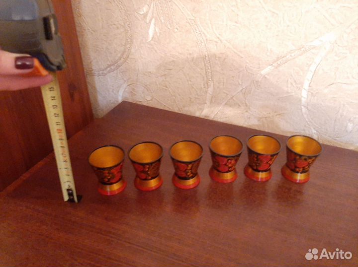 Хохлома рюмки