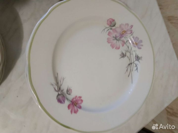 Тарелки плоские Дулево 1991г