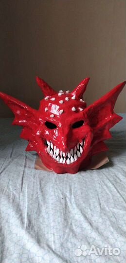 Маска злой мухомор