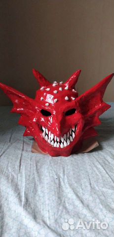 Маска злой мухомор