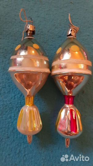 Ёлочные игрушки СССР 