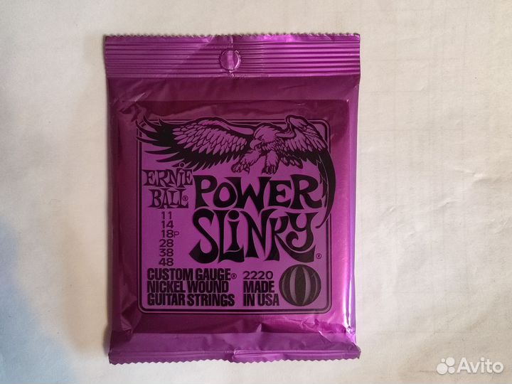 Струны для электрогитары ernie ball