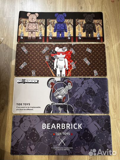 Игровой коврик для мыши большой новый Bearbrick