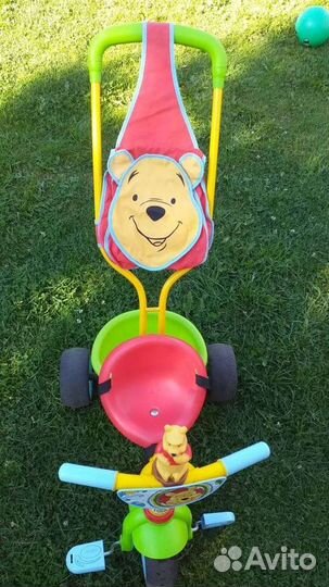 Велосипед трехколесный Smoby Be Fun Confort Winnie