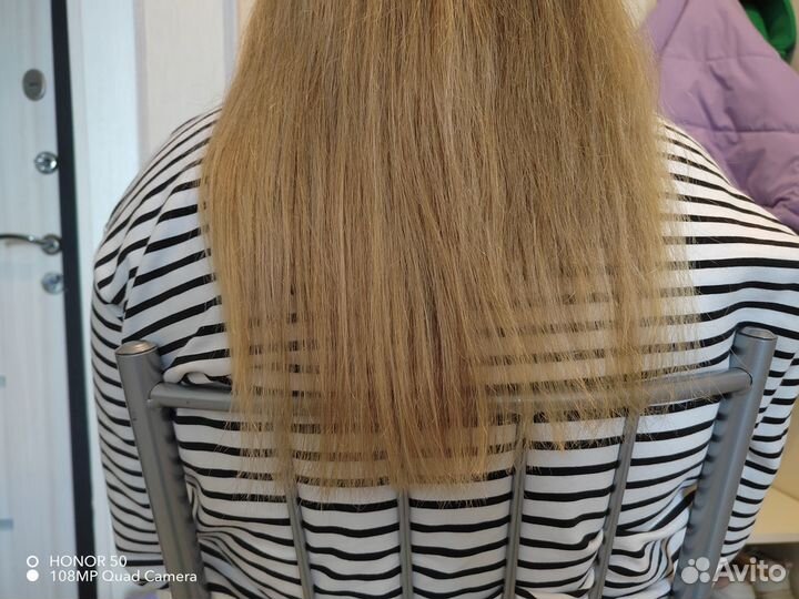 Полировка волос машинкой