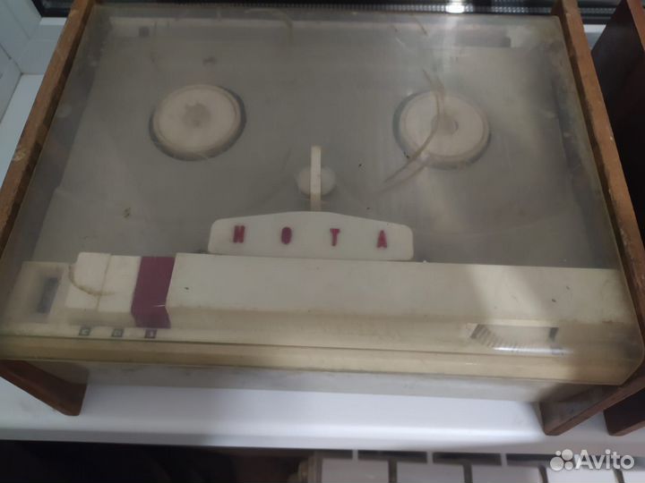 Ламповый магнитофон Нота