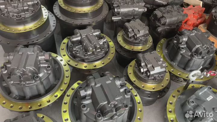 Редуктор хода hitachi ZX120-3 с гидромотором-264