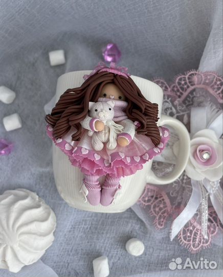 Кружка с декором