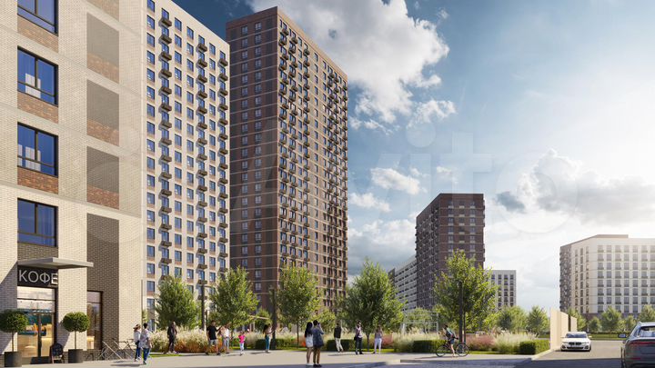 3-к. квартира, 58,4 м², 3/17 эт.