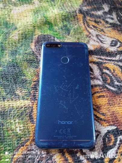 Чехол на honor 7A pro