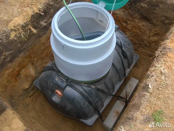 Септик эко Малахит 8 фекальный