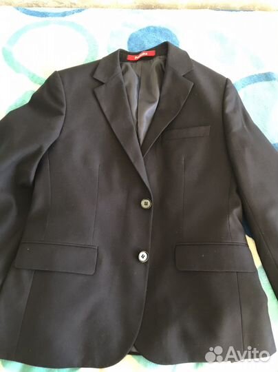 Школьный костюм для мальчика 140 синий