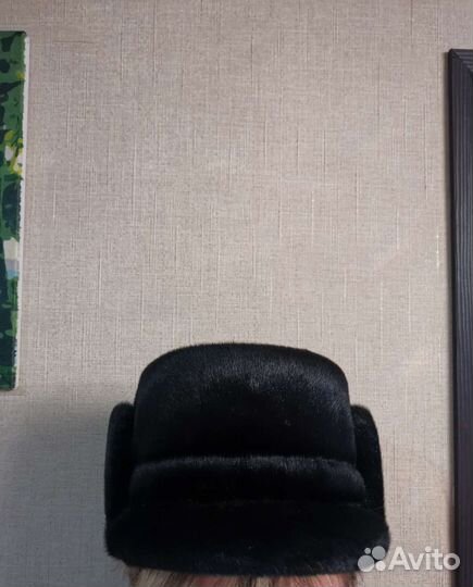 Шапка мужская из нерпы