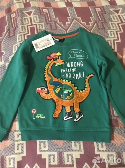 Новые фирменные толстовки рост 116-122