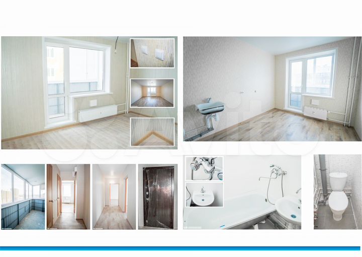 2-к. квартира, 75,4 м², 4/4 эт.