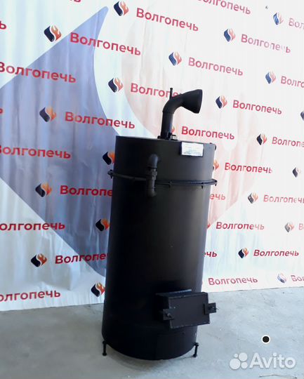 Котел Волгопечь-35 на отработке