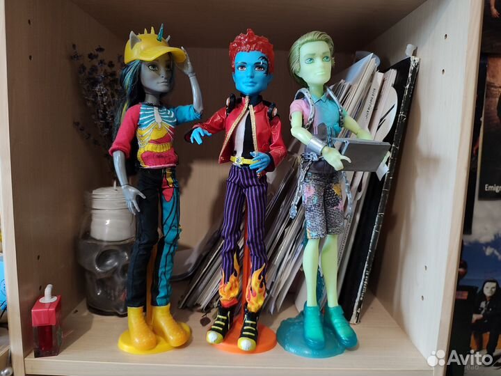 Куклы монстер хай мальчики monster high