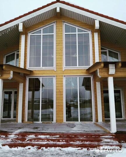 Пластиковые окна. Остекление частных домов