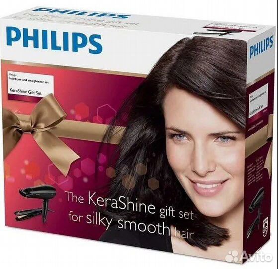 Набор подарочный (фен + щипцы) Philips