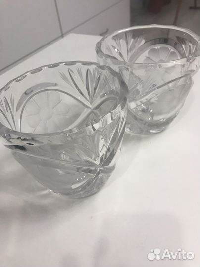 Хрустальная ваза