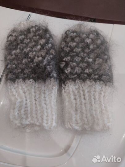 Варежки зимние детские