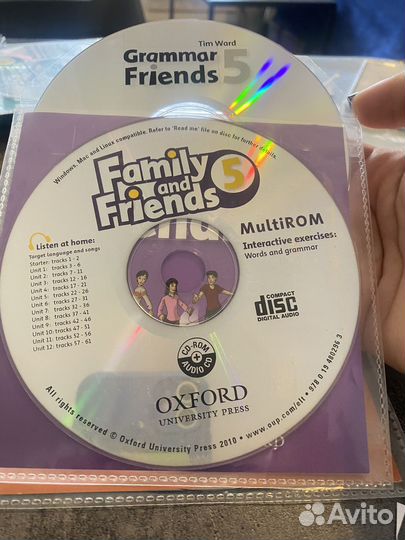 Cd диск Friends and Family 4,5,6