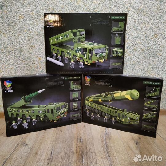 Конструктор lego.Ракетный комплекс (New)