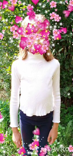 Блузка для девочки 122 128