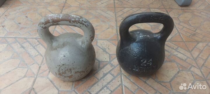 Гиря 24 кг бу