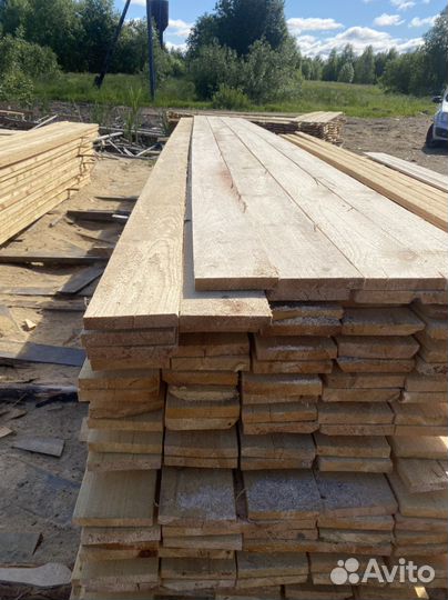 Доска обрезная сосна