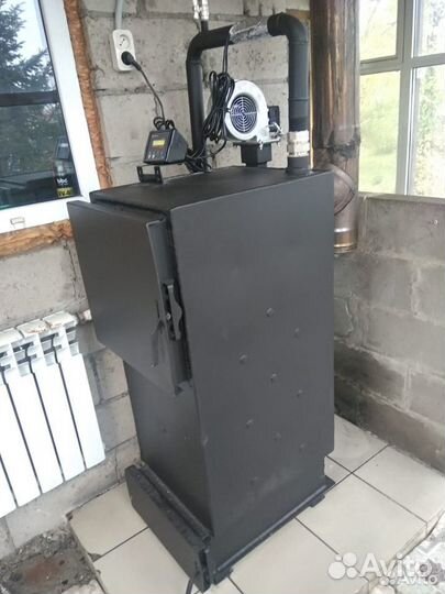 Котёл полуавтоматический Burima Carbon 38