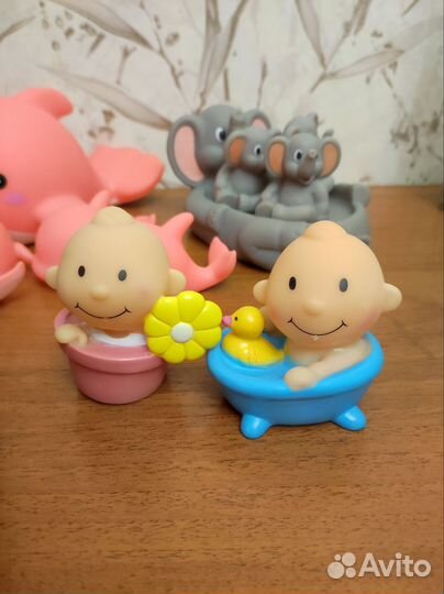 Резиновые игрушки для малышей