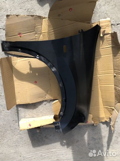 Nissan qashqai j10 крыло переднее правое (дорест)