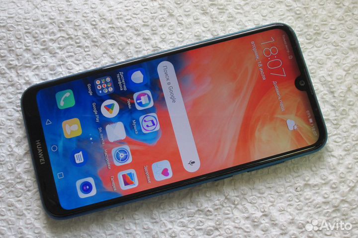 Huawei Y7 2019 3/32GB Android 8.1 LTE хор.сост