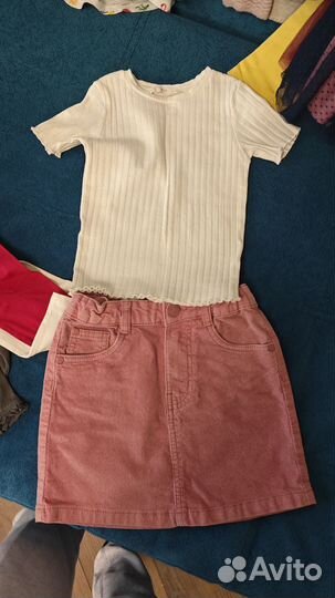 Одежда пакетом для девочки размер 122