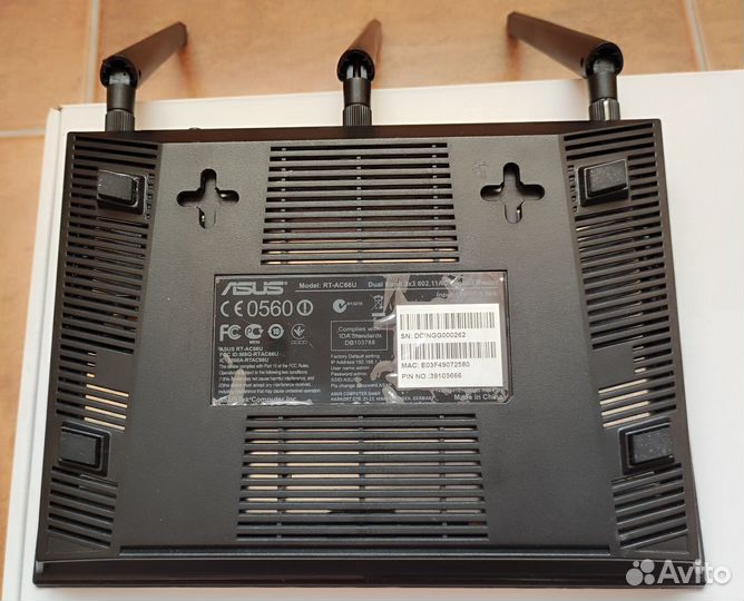 Wifi роутер Asus RT-AC66U