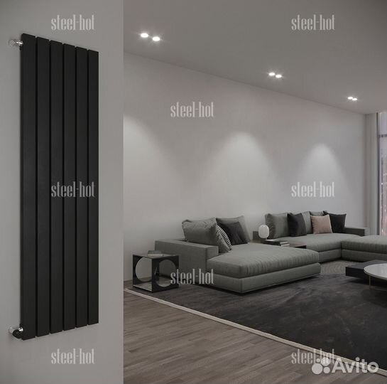 Вертикальный трубчатый радиатор Steel-Hot от завод