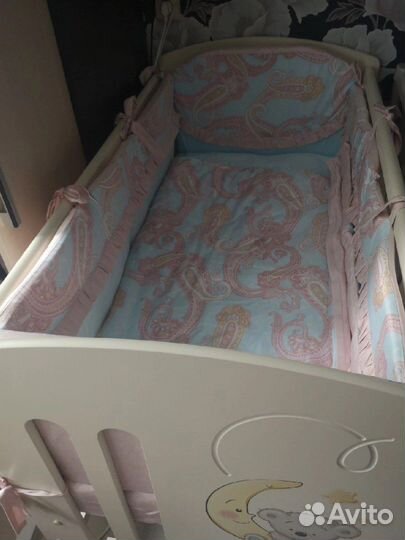 Бортики в кроватку