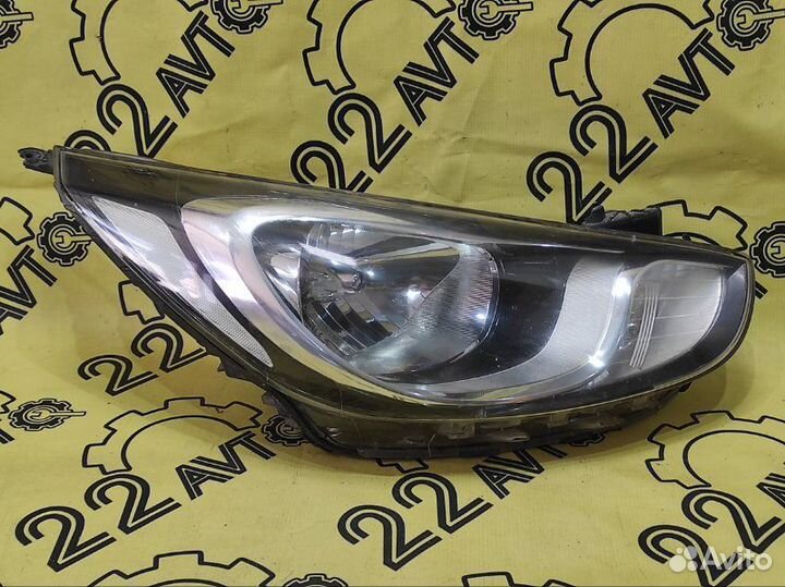 Фара передняя правая Hyundai Solaris 2010-2014