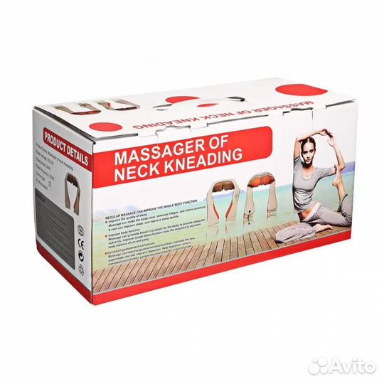 Массажер для шеи плеч и спины с ик-прогревом