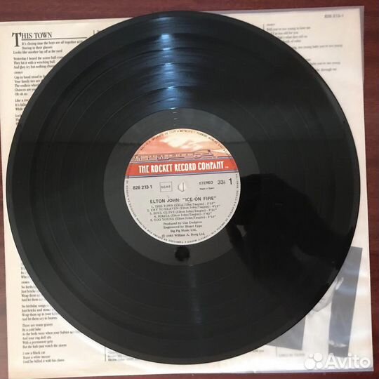 Elton John - Ice On Fire 1985