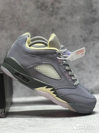 Кроссовки Nike PSG x Air Jordan 5 Low (Арт.44792)