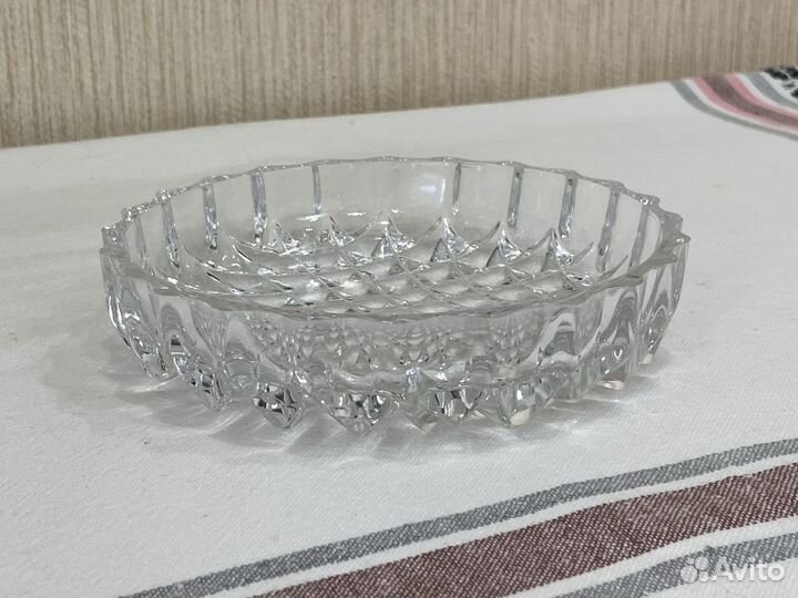 Пепельницы хрустальные