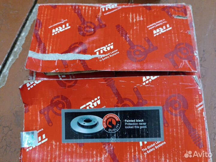 Тормозной диск передний на opel astra h