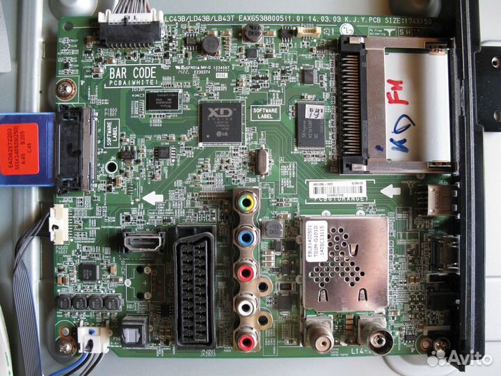 Разбор телевизор LG 49LB620V-ZD