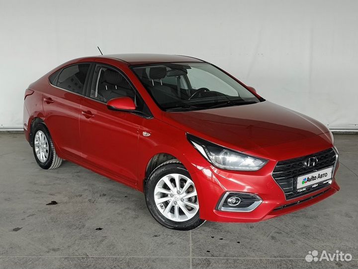Hyundai Solaris 1.6 AT, 2018, 121 500 км