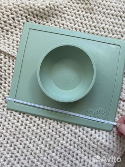 Силиконовая тарелка ez pz