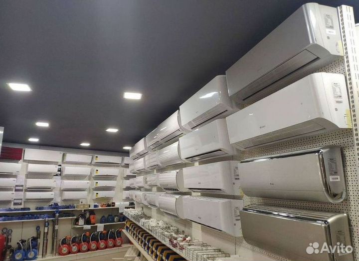 Сплит система с установкой